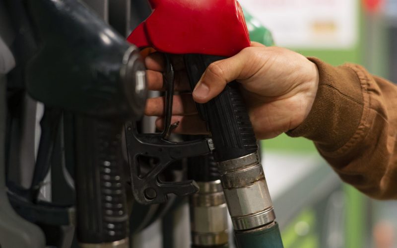 side-view-man-gas-station